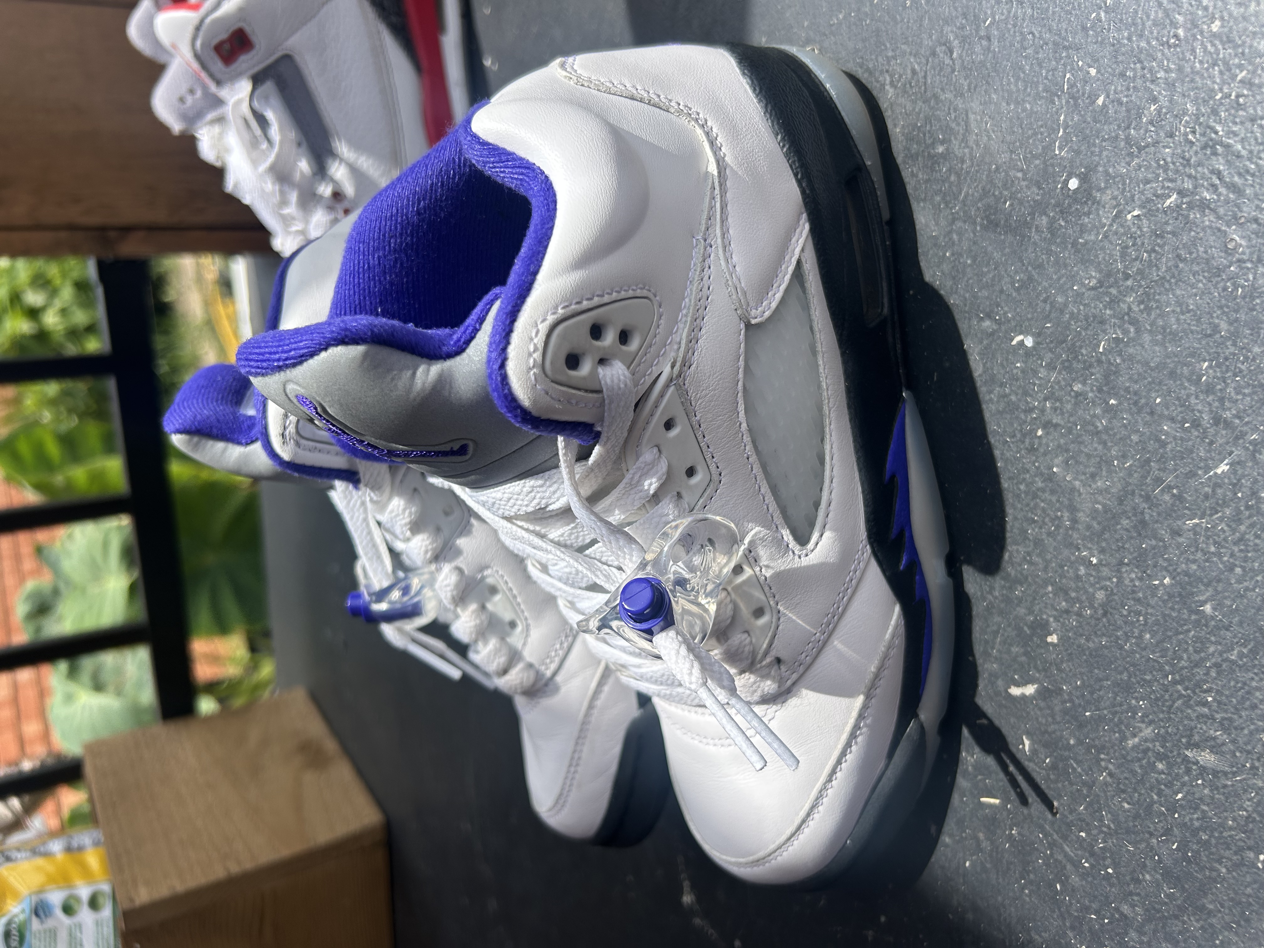 Youth Jordan Purple Size 4